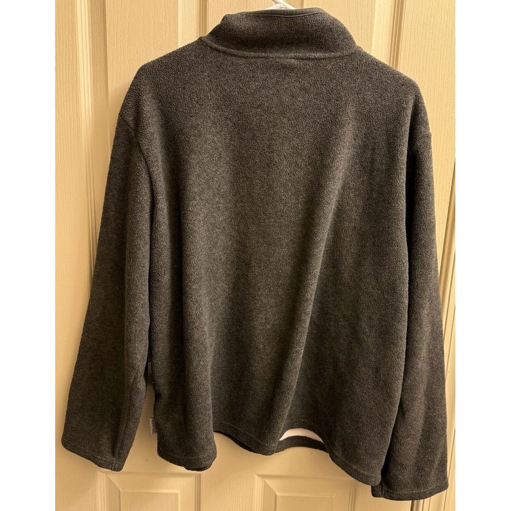 Disney Store Eeyore Sweatshirt Pullover ‎ 1/4 Zip Fleece Shirt 2XL Embroidered - Picture 5 of 5